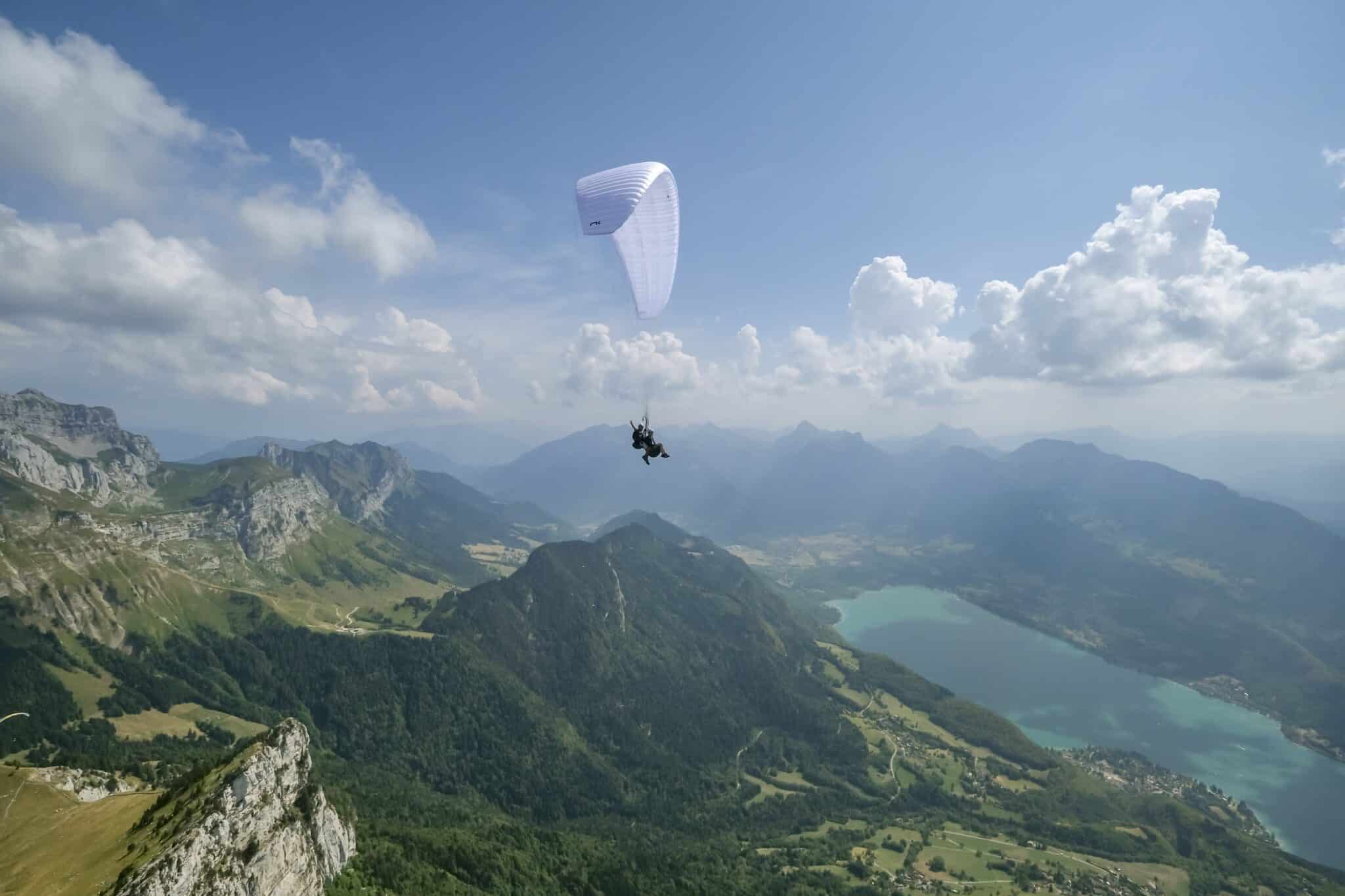 Vol en parapente ave Wefly à Doussard - Sources du lac d'Annecy